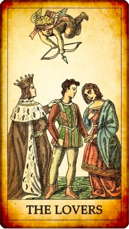 tarot card the lovers