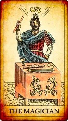 tarot card the magician