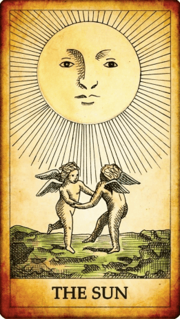 Tarot card The Sun