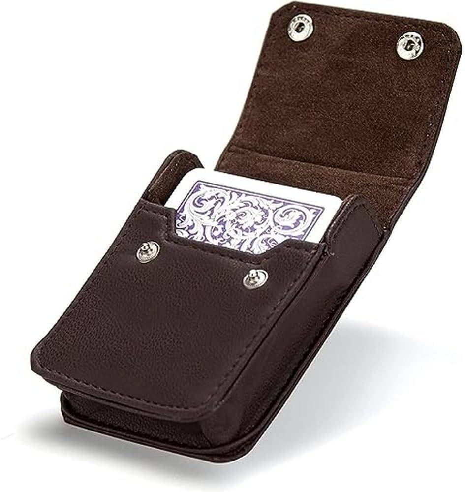 Brybelly Single Deck Leather Card Case